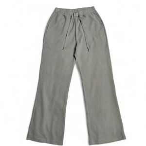 Comfrt Sage Green Waffle Knit Lounge Pants Medium Cozy Relaxed Fit‎